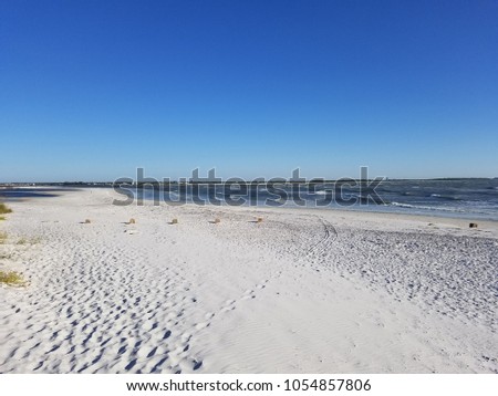 beach sand setting