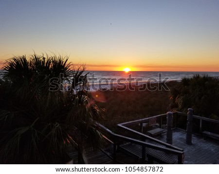 beach sand setting