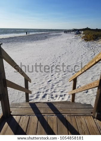 beach sand setting