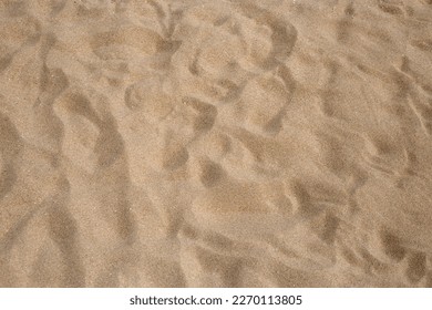 Beach sand texture for background.