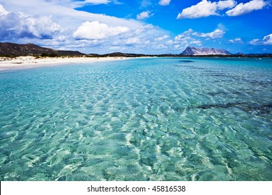 Beach In Sardinia, Italy