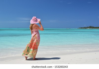 Beach Scene, Great Exuma, Bahamas