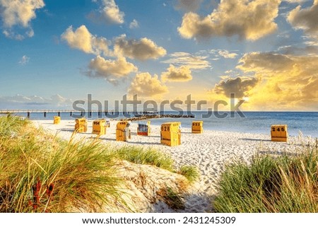 Beach of Schoeneberg, Baltic Sea, Germany 