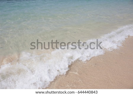 Beach and sea