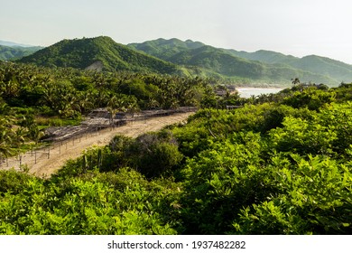 Beach Shore Maruata México Michoacan