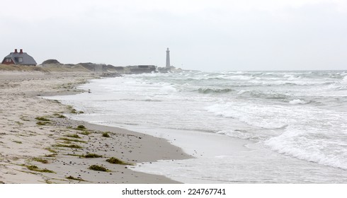 Beach At Skagen In Denmark