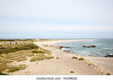 Beach At Skagen In Denmark