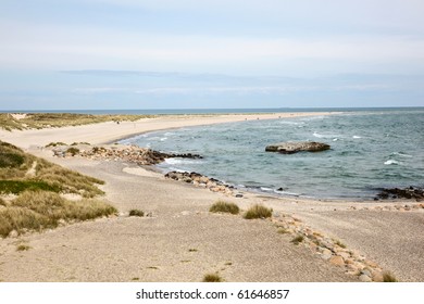 Beach At Skagen In Denmark