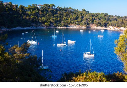 Beach Méjean In Small Beautiful Town La Garde In Provence