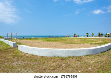 Beach Soccer Stadium On The Shores Of The Black Sea In Anaklia