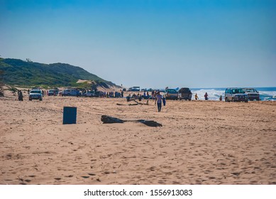 A Beach South Of Durban In KwaZulu Natal Province In South Africa