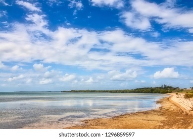 Beach At St Helena Island In Brisbane, Queensland, Australia