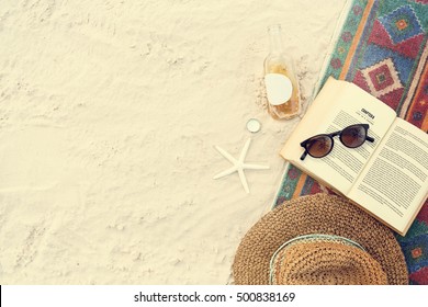 Beach Summer Holiday Vacation Book Leisure Relaxation Concept - Powered by Shutterstock