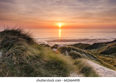 Beach Sunset Cornwall