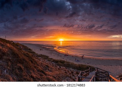 Beach Sunset Mandurah Western Australia