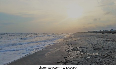 Beach Sunset Oak Island, NC