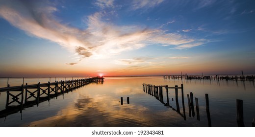 Beach Sunset On Long Beach Island, NJ