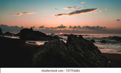 Beach Sunset Puerto Escondido