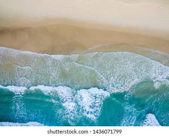 Beach Surfer Aerial Sunset Australia