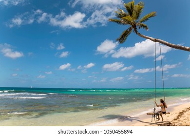 Beach Swing At Little Corn Island