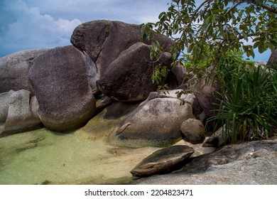 Beach At Tanjung Pandan, Belitung Island, Indonesia