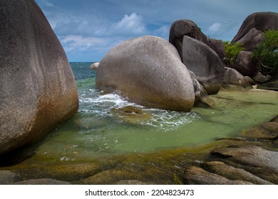 Beach At Tanjung Pandan, Belitung Island, Indonesia