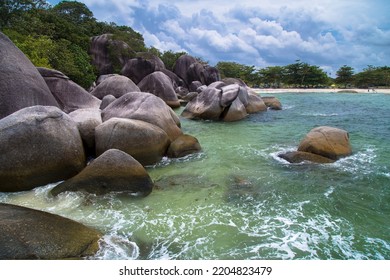 Beach At Tanjung Pandan, Belitung Island, Indonesia