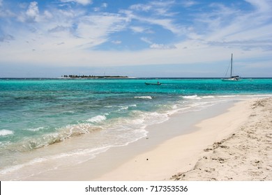 Beach In The Tobago Cays, Saint Vincent & The Grenadines