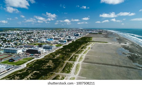 Beach Town Coast Wildwood New Jersey Aerial