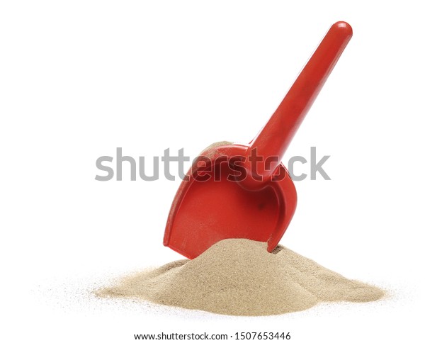 plastic beach shovel