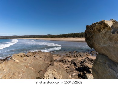 Beach Twofold Bay New South Wales Australia 