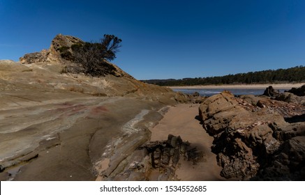 Beach Twofold Bay New South Wales Australia 