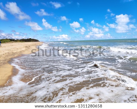 beach in  velankanni
