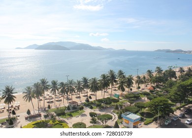 Beach View Of Nha Trang In Vietnam