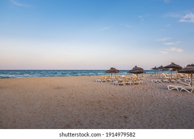 Beach with a view of the sea - Djerba Tunisia - Shutterstock ID 1914979582