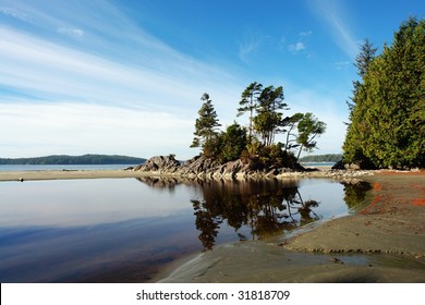 Beach View At Tofino, Pacific Rim National Park, British Columbia, Canada