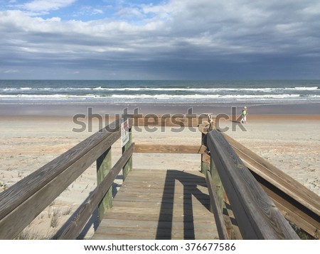 Beach walkover