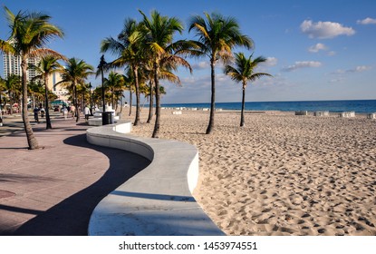 Beach Wall In Fort Lauderdale