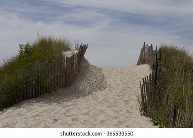 Beach At Watch Hill Rhode Island - USA