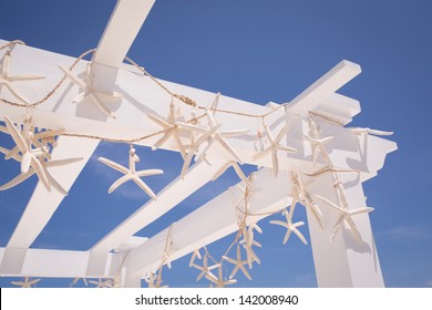 Beach Wedding Arch With Starfish