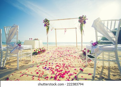 5,872 Beach wedding setup Images, Stock Photos & Vectors | Shutterstock