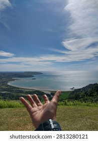 Beach, West Java, breathtaking to behold and delightfully coo
