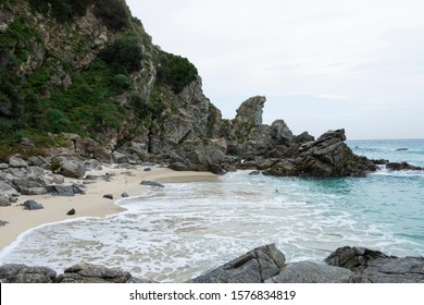 Beach Of Zambrone, Province Of Vibo Valentia