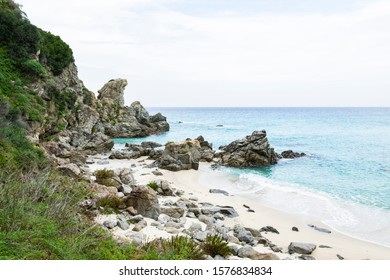 Beach Of Zambrone, Province Of Vibo Valentia