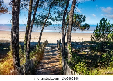 Beaches Of Charente Maritime In France