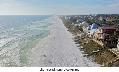 Beaches Of Coastline Down Santa Rosa Beach Florida