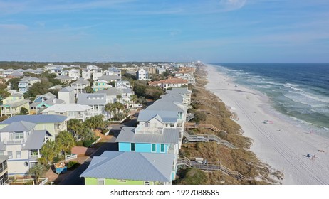 Beaches Of Coastline Down Santa Rosa Beach Florida