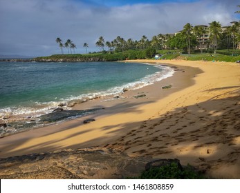 Beachlife At Kapalua Bay Beach On The Hawaiian Island Of Maui, Hawaii, USA