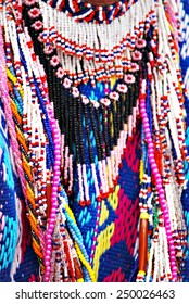 Bead Works And Accesories Of The Dusun Rumaau Leboh From Sabah, Malaysia.