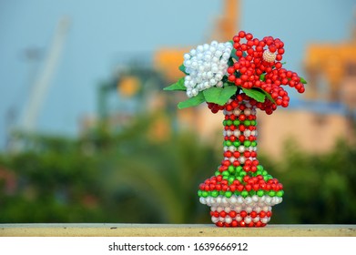 Beaded Flower Images Stock Photos Vectors Shutterstock